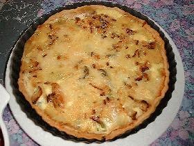 アスパラガスとベーコンのQuiche