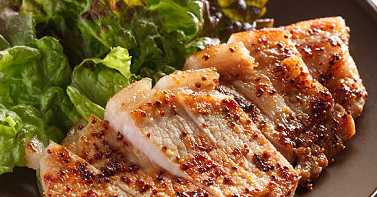 ハニーマスタードポークテンダーロインのレシピ