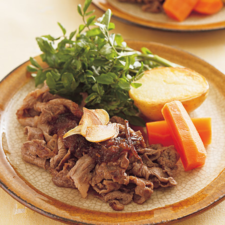 ステーキ風牛肉炒め