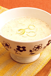 ジンジャー豆乳スープ