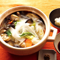大根&白菜の白湯(パイタン)風鍋