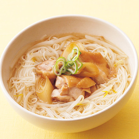 とり南蛮もやしにゅうめん