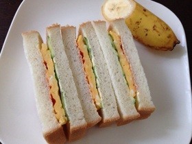うちの喫茶店のサンドイッチ