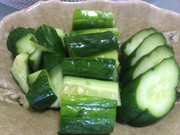 酒粕で漬け物、なんちゃって麹漬けの写真