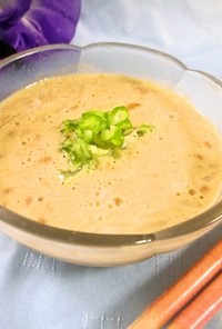 夏バテ解消☆豆乳カレー納豆スープ（タレ）