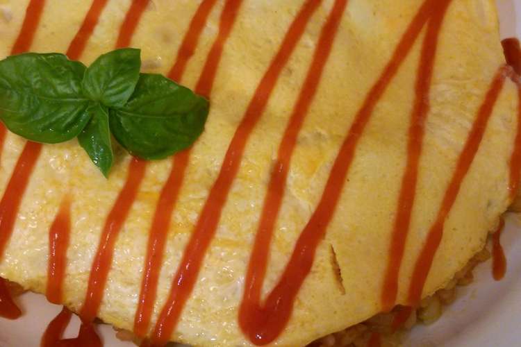 たまご1個でお絵かきオムライス レシピ 作り方 By レオンしゃん クックパッド 簡単おいしいみんなのレシピが359万品