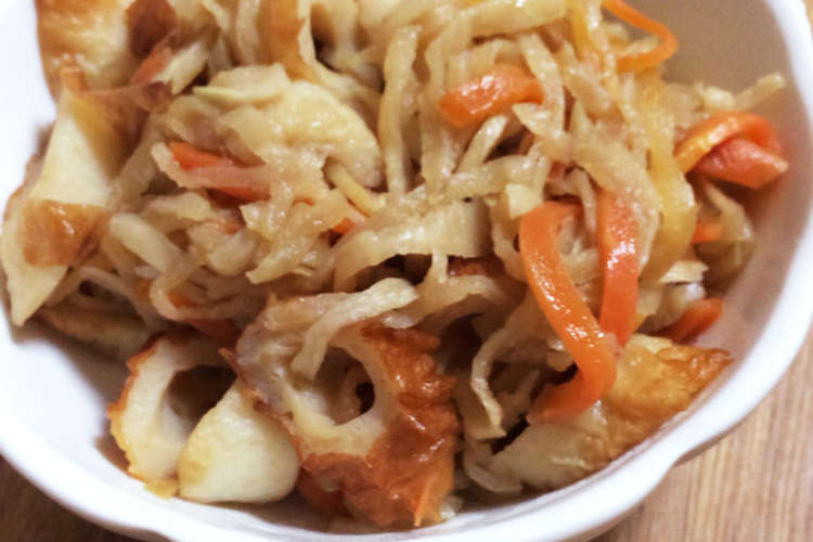 すき焼きのたれで簡単ちくわ切り干し大根 レシピ 作り方 By クックzxhzhb クックパッド