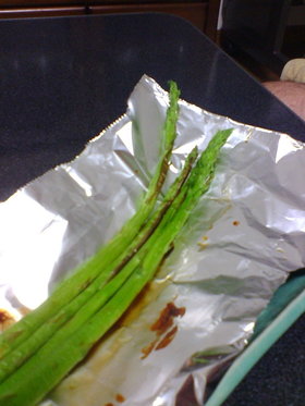 もろこしっぽい☆焼きアスパラ