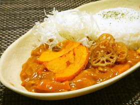 トマトとかぼちゃの無水カレー