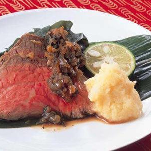 和風ローストビーフ By みんなのきょうの料理 クックパッドダイニング