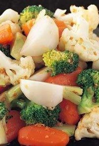 温野菜の中国風サラダ