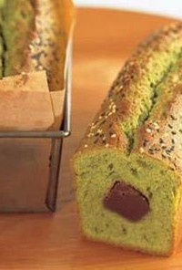 緑茶のパウンドケーキ