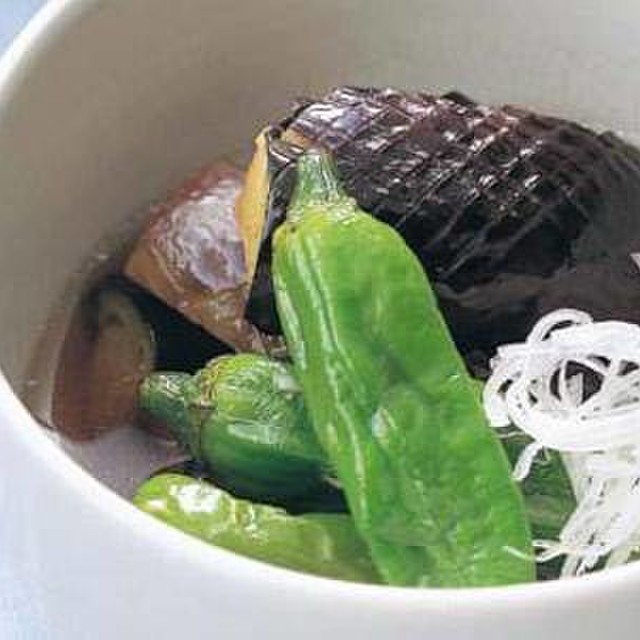 なすとししとうの揚げ煮 By みんなのきょうの料理 クックパッドダイニング