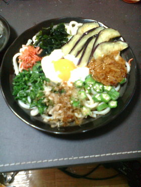 栄養満点♡ぶっかけうどん!!
