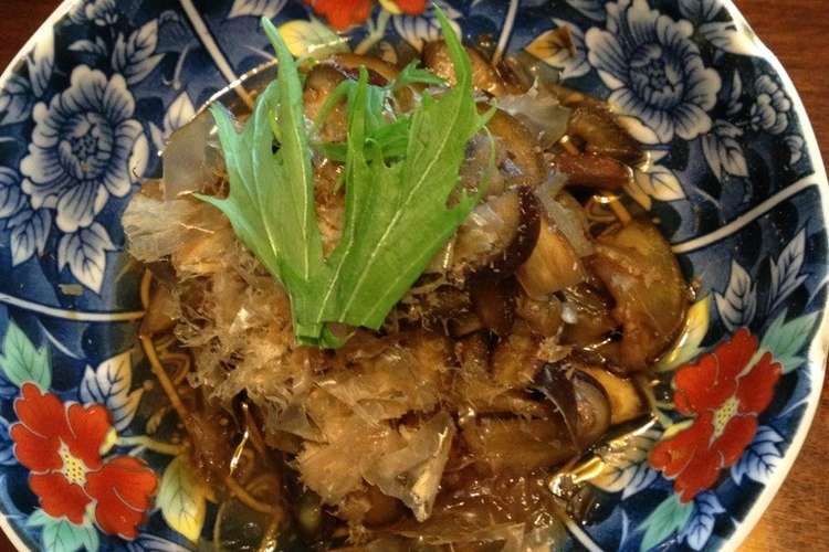 電子レンジで簡単調理 ナスのおひたし レシピ 作り方 By 辛三郎 クックパッド 簡単おいしいみんなのレシピが361万品
