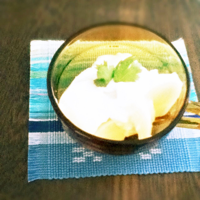 柔らかめ　濃厚ココナッツミルク寒天の画像