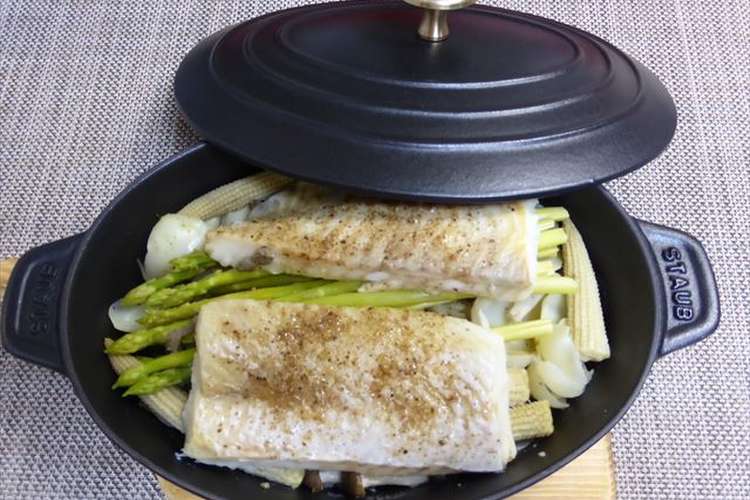 ストウブで白身魚の蒸したん レシピ 作り方 By さなえのおうちご飯 クックパッド