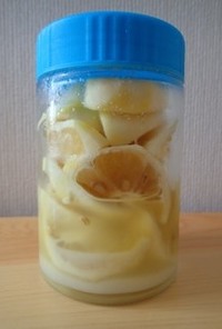 輸入レモンで作る「塩レモンの作り方」