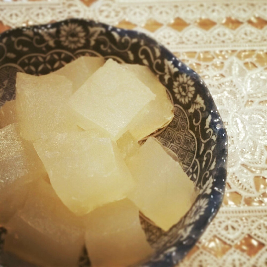 爽やか～✩片栗粉ではちみつレモン餅の画像
