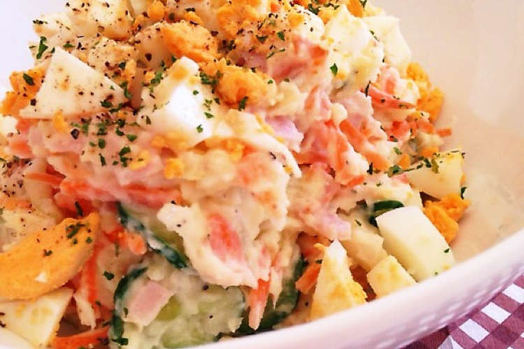 デリ風 食べてみたい ポテサラ レシピ 作り方 By Mari クックパッド 簡単おいしいみんなのレシピが354万品