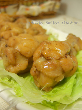 ●漬込なし●でもうまッ☆鶏手羽の照り煮
