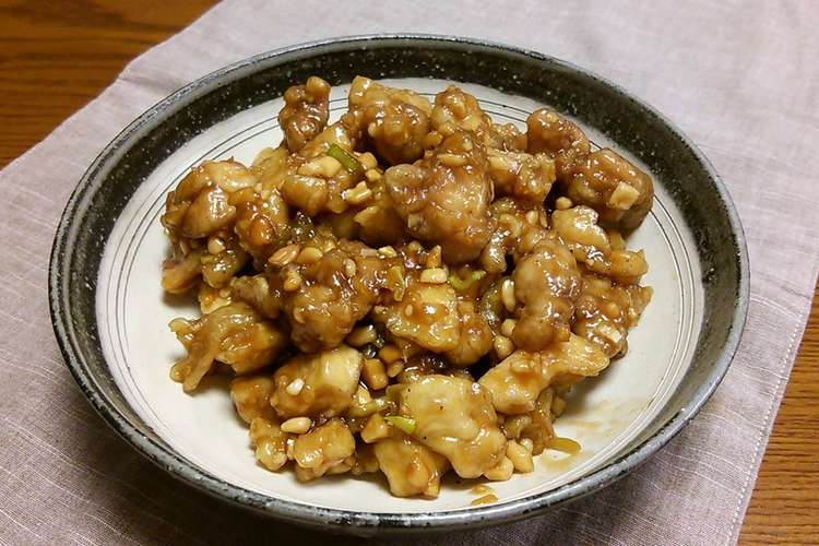 鶏肉のピーナッツ和え レシピ 作り方 By いくおっちゃん クックパッド 簡単おいしいみんなのレシピが353万品
