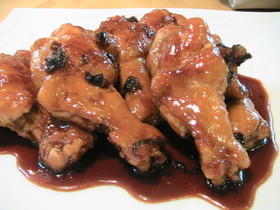 手羽元の照り焼き★大葉にんにく醤油