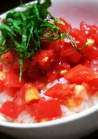 【男の料理】簡単！基本の塩トマト