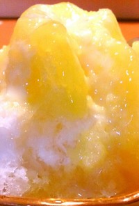 キュン♪フルーツ缶で手作りかき氷シロップ