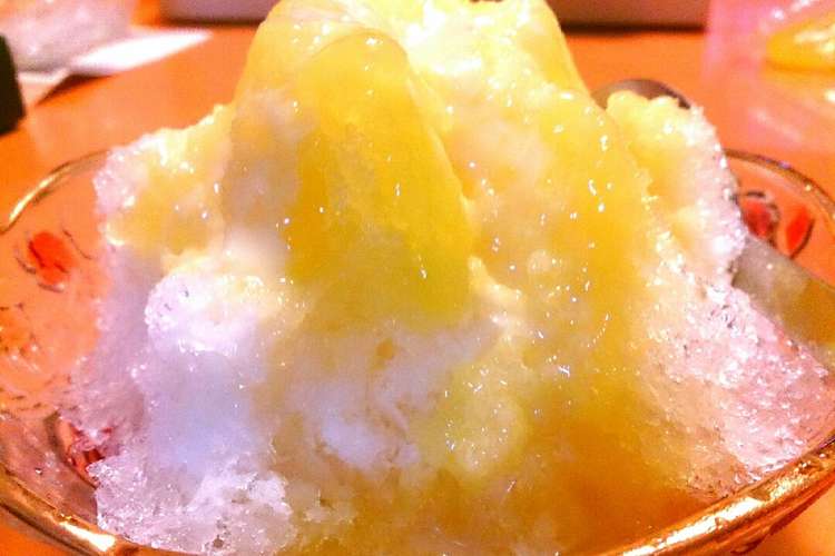 キュン フルーツ缶で手作りかき氷シロップ レシピ 作り方 By はははる クックパッド