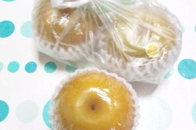 シャキシャキ長持ち 梨の保存方法 レシピ 作り方 By まっちー食堂 クックパッド