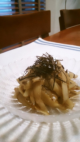 新ごぼうのマリネ