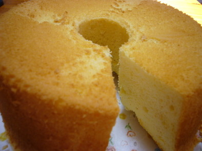 メープルシフォンケーキの写真