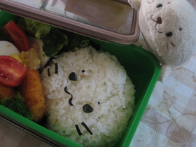 しろ弁(=・人・=)