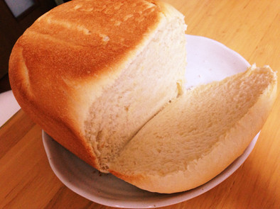 HBで。卵乳なし フワフワ食パン♡の写真