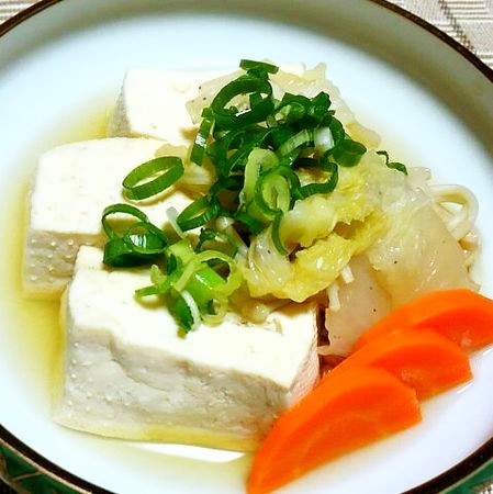 豆腐と白菜・えのきの煮物♪の画像
