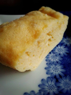 離乳食☆HMで簡単☆バナナ蒸しパン☆
