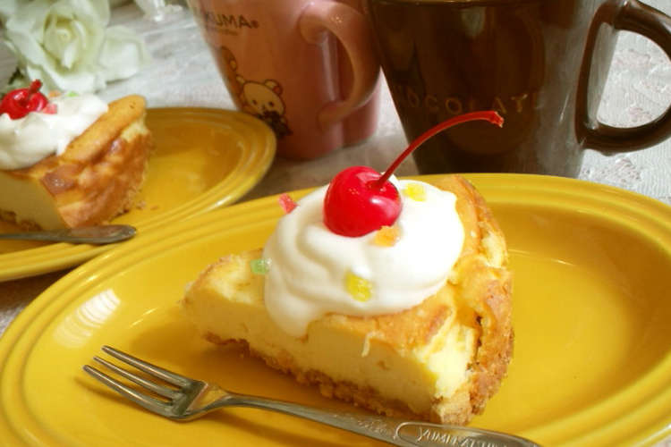 天使のベイクドチーズケーキ レシピ 作り方 By プチベリー クックパッド