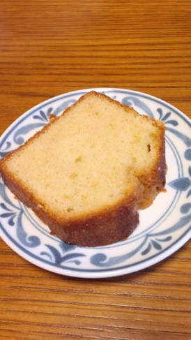 アーモンドパウダー入りパウンドケーキ
