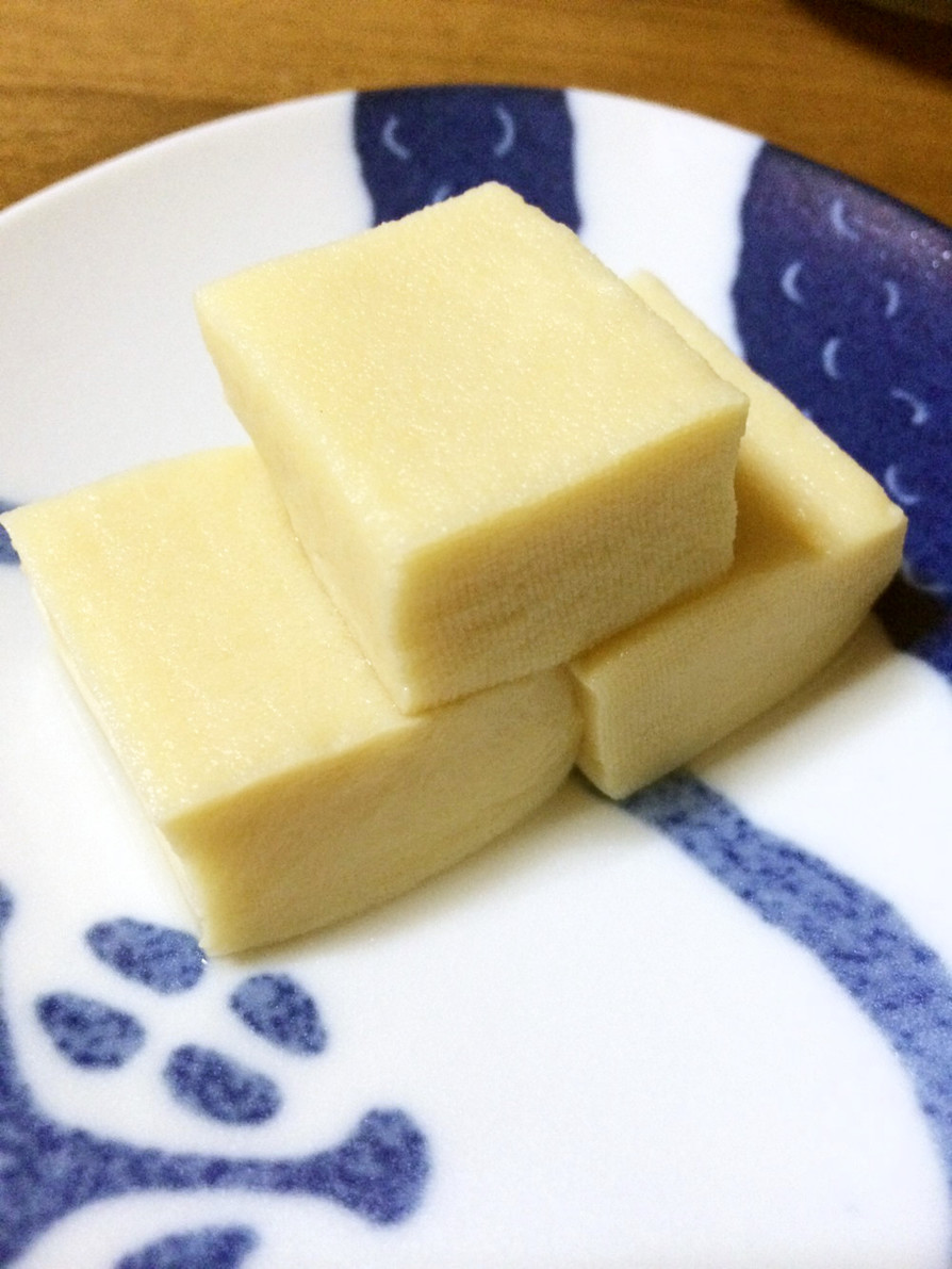 白だしで作る高野豆腐の含め煮の画像