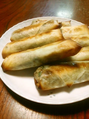 ヘルシー焼き春巻きの写真
