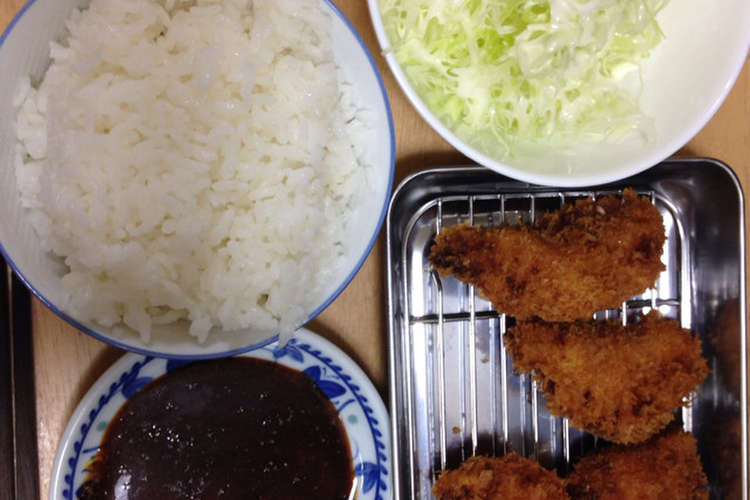 お家で毎日とんかつ定食 フライヤー最高 レシピ 作り方 By Riceislife クックパッド