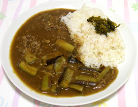 牛肉と博多なすのカレー