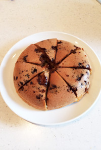 炊飯器で簡単♫もちもちHM黒糖ケーキ
