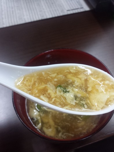 5分であの味！★簡単うまトロ中華卵スープの写真