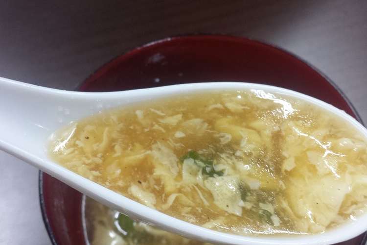 5分であの味 簡単うまトロ中華卵スープ レシピ 作り方 By Novorg クックパッド