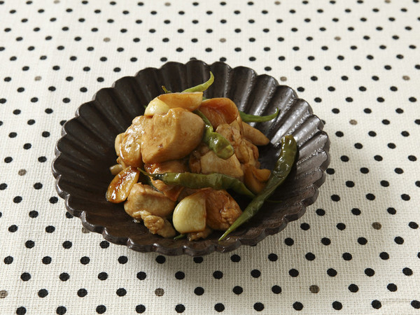 鶏肉の青唐辛子煮