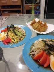 バミーで冷やし中華の写真