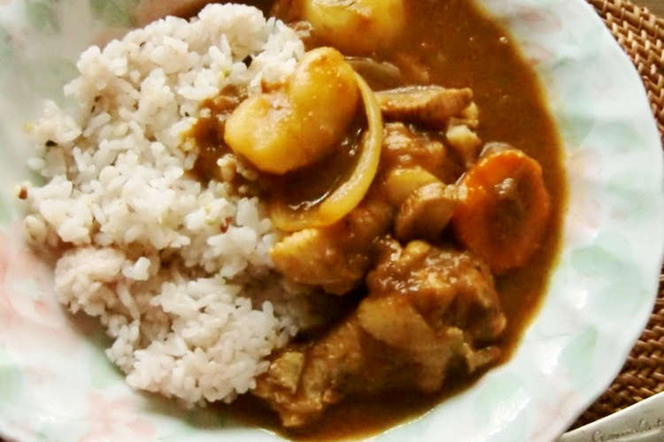 雑穀米入りみるくご飯はカレーにもいいね レシピ 作り方 By 小世界 クックパッド