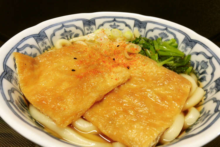 直ぐ出来る 超簡単きつねうどん レシピ 作り方 By お魚キッチン クックパッド 簡単おいしいみんなのレシピが361万品